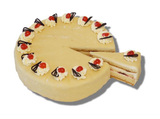 Marzipan-Cremetorte